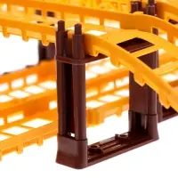 Автотрек &laquo;Стройка&raquo;, с машинкой, краном и фигурками, работает от батареек