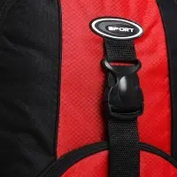 Рюкзак туристический 37 л, с увеличением, карманами, красный