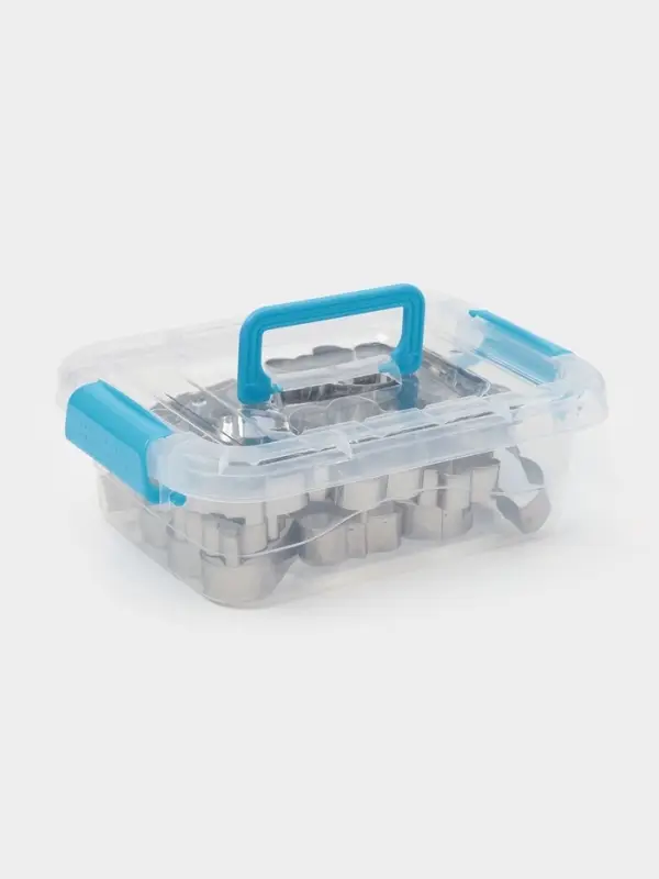 Формы для печенья &laquo;Лето&raquo;, набор 20 шт., нержавеющая сталь, серебристые