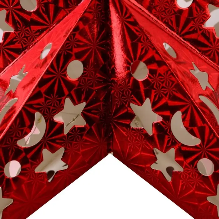 Звезда интерьерная с гирляндой модель G-15 Звезда интерьерная с гирляндой модель G-15 "Бой курантов", 45 х 45 см