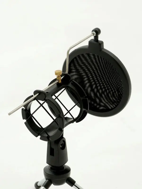 Микрофонная стойка настольная с поп-фильтром