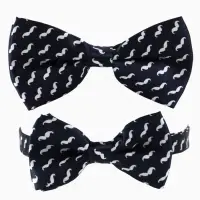 Галстук - бабочка для мальчика и папы M&B Family look, 2 шт., синий