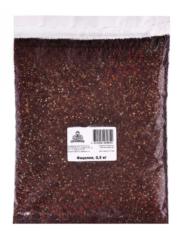 Семена Фацелии 0.5 кг Семена Фацелии 0.5 кг