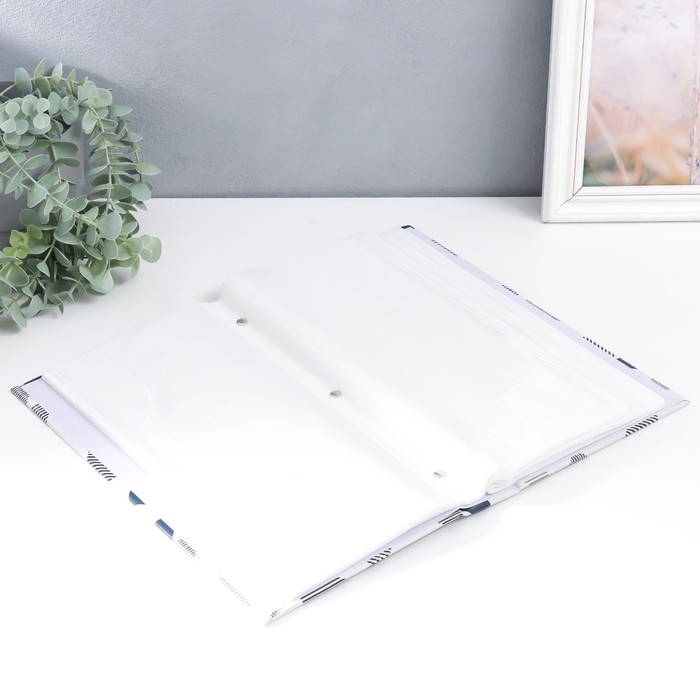 Фотоальбом на 300 фото 10х15 см  Фотоальбом на 300 фото 10х15 см "Сканди" 33,5х17,5х5 см