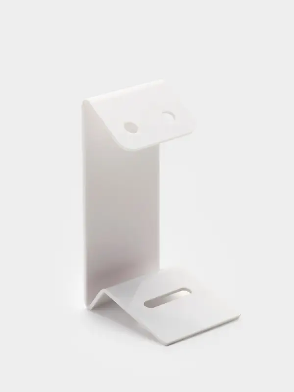 Подставка под серьги, кольцо, 4×5×9 см, толщина 1.5 мм, белая, В ЗАЩИТНОЙ ПЛЁНКЕ Подставка под серьги, кольцо, 4×5×9 см, толщина 1.5 мм, белая, В ЗАЩИТНОЙ ПЛЁНКЕ