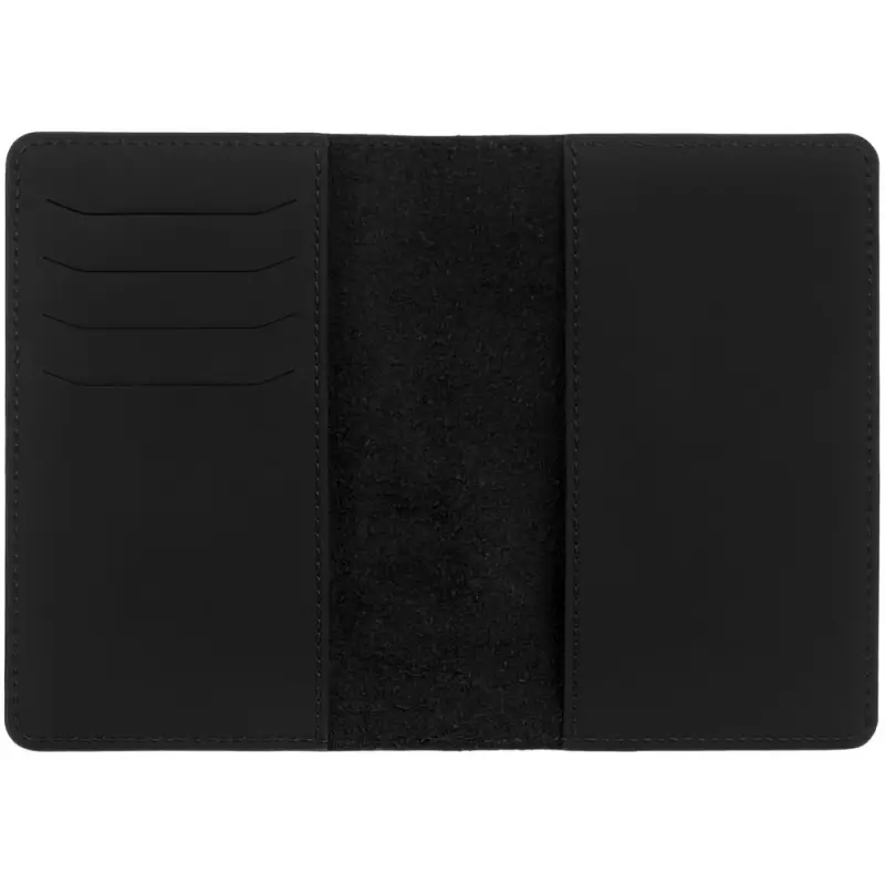 Обложка для паспорта Alaska, черная Обложка для паспорта Alaska, черная