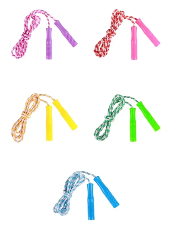 Скакалка, 2.4 м, d=0.45 см, цвета МИКС Скакалка, 2.4 м, d=0.45 см, цвета МИКС