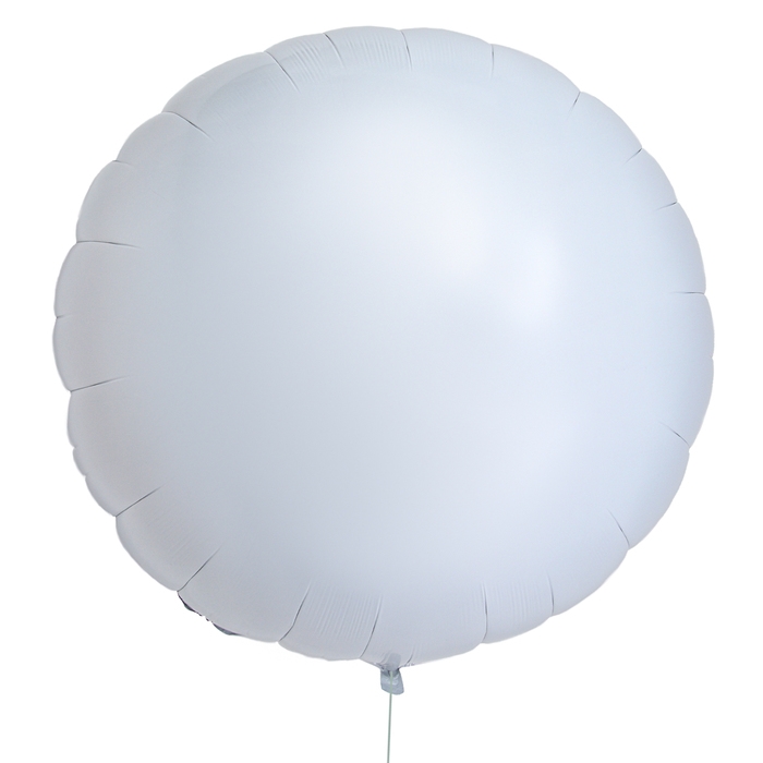Шар фольгированный 68 Шар фольгированный 68" «Круг гигант», цвет белый