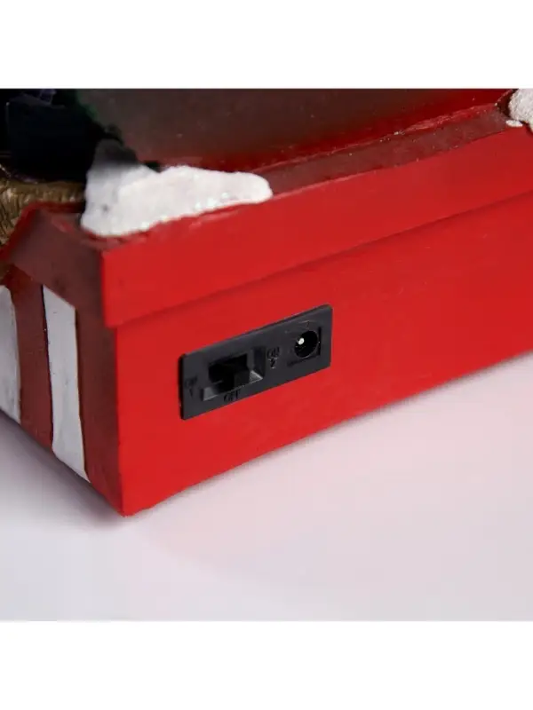 Светодиодная фигура &laquo;Ярмарка подарков&raquo; 26&times;20&times;16.5 см, полистоун, от батареек АА&times;3, USB, свечение мульти