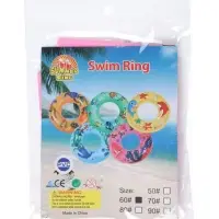 Круг для плавания 55 см, цвет розовый