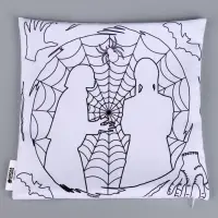 Наволочка под раскраску &laquo;Паутина&raquo;, 30&times;30 см