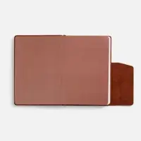 Ежедневник Leadmark, недатированный, коричневый