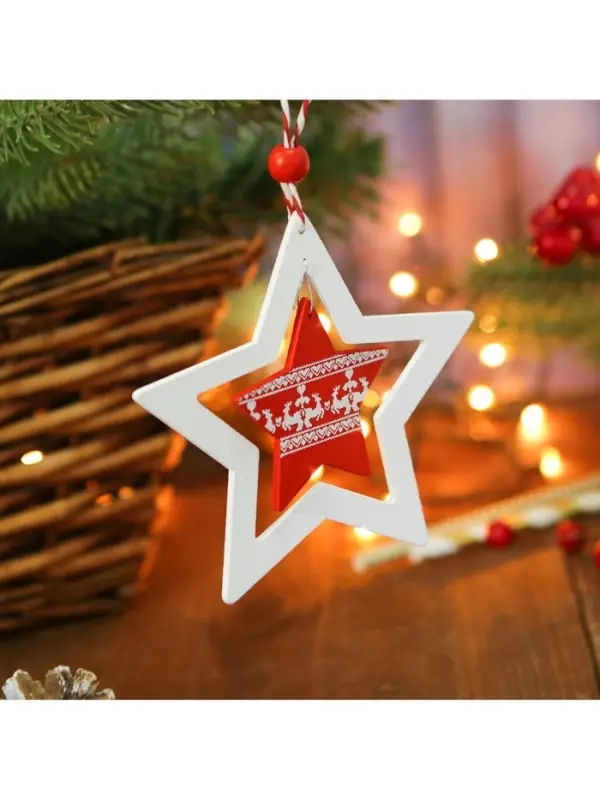 Елочная игрушка Лесная мастерская &laquo;Звезда&raquo;