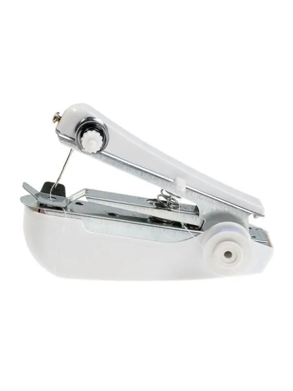 Швейная машинка LSH-09, механическая, портативная, белая