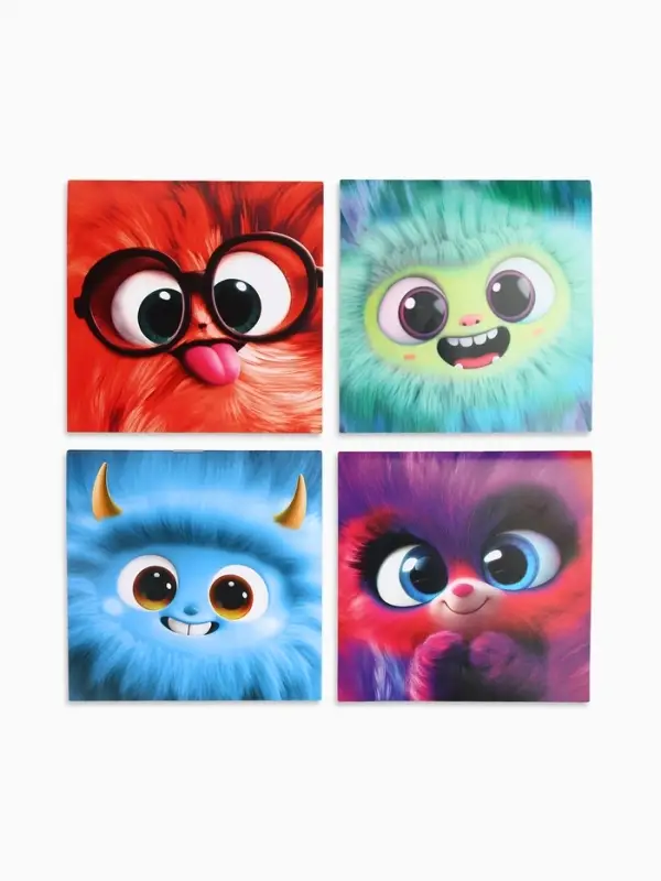 Блокноты 10х10 мм, 16 листов МИКС Блокноты 10х10 мм, 16 листов МИКС