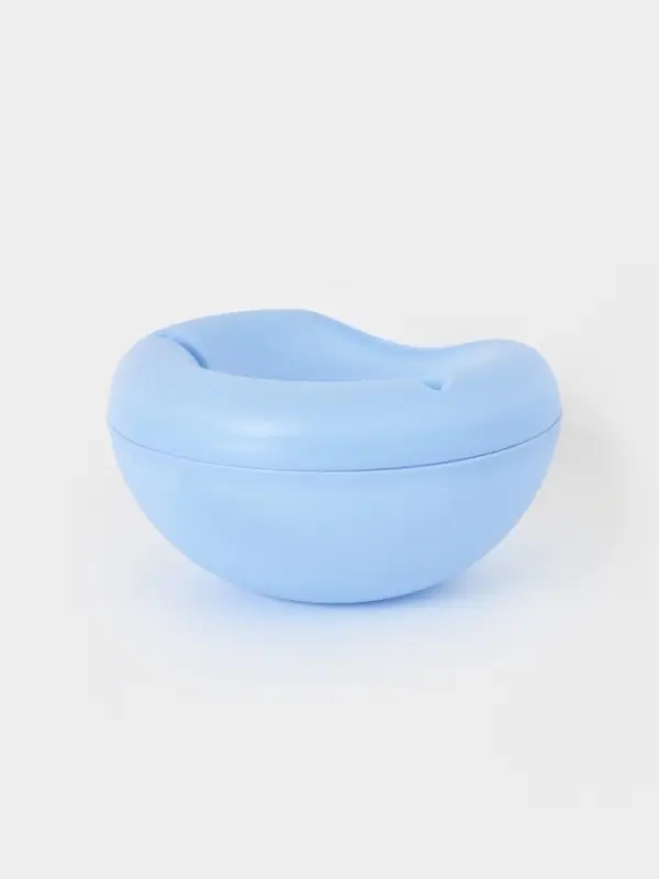 Тарелка для семечек и орехов, с подставкой для телефона, 20&times;11 см, пластик, МИКС