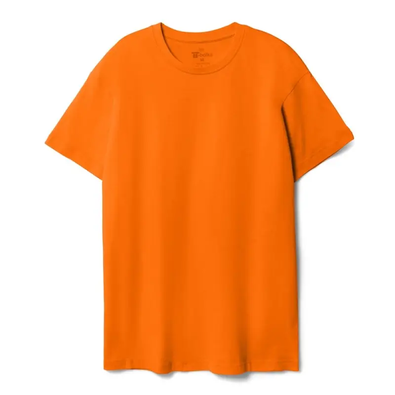 Футболка унисекс T-bolka 140, оранжевая, размер S Футболка унисекс T-bolka 140, оранжевая, размер S