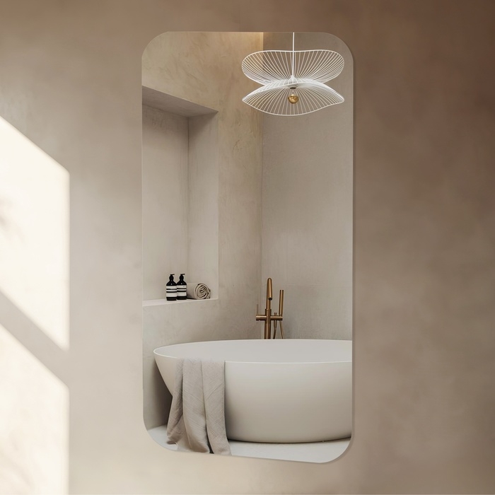 Зеркало 90 х 50 см,настенное Зеркало 90 х 50 см,настенное