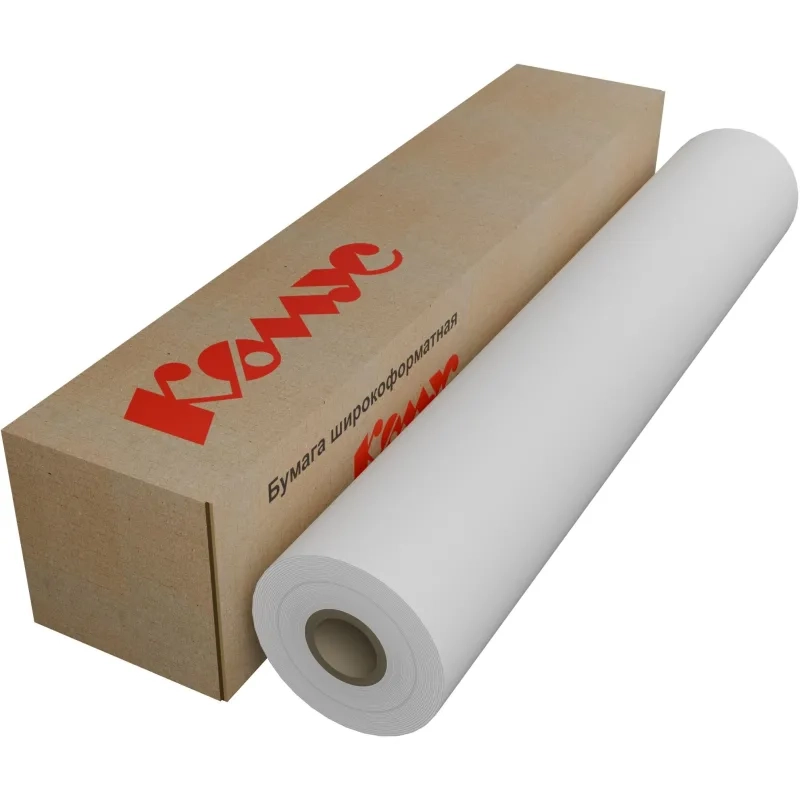 Бумага широкоформатная InkJet 80г 841ммх100м 50,8мм