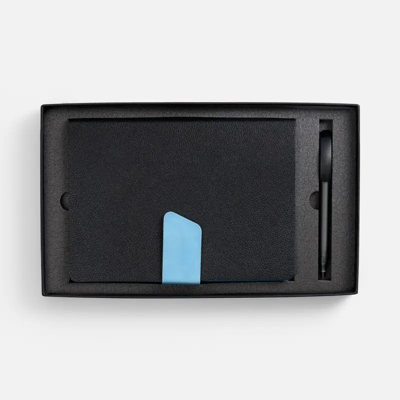 Набор Boom, черный с голубом