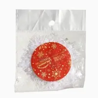 Ёлочные игрушки набор 6 шт. &laquo;Зимнее волшебство. Снежинка - пушинка&raquo;, d=6 см, белый