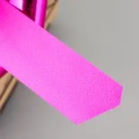 Подарочный бант - шар №3 голография, розовый, для упаковки подарков