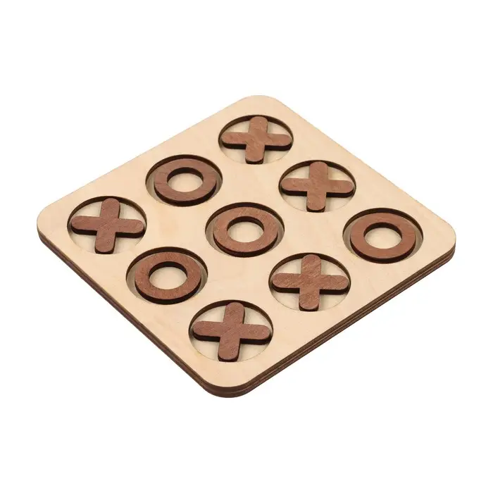 Крестики нолики деревянные, настольная игра для детей, 2 игрока Крестики нолики деревянные, настольная игра для детей, 2 игрока