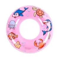 Круг для плавания 55 см, цвет розовый