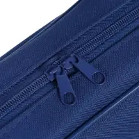 Папка с ручками А4, 360&times;270&times;80 мм, текстильная, внутренний карман, синий 1Ш48