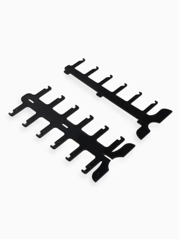 Подставка под очки 6 мест, 16&times;14.5&times;35.5 см, чёрная