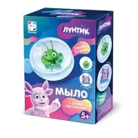 Набор для творчества. Мыло с картинкой "Лунтик и Кузя"
