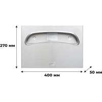 Диспенсер для покрытий на унитаз Luscan Professional металл 0908
