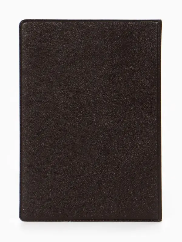Обложка на военный билет, с тиснением, коричневая
