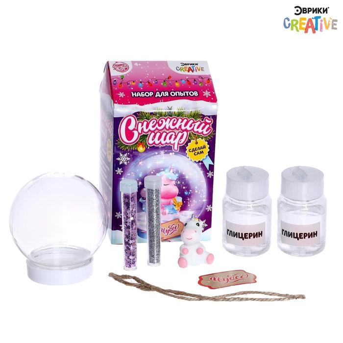 Набор для опытов «Снежный шар: Пони» Набор для опытов «Снежный шар: Пони»