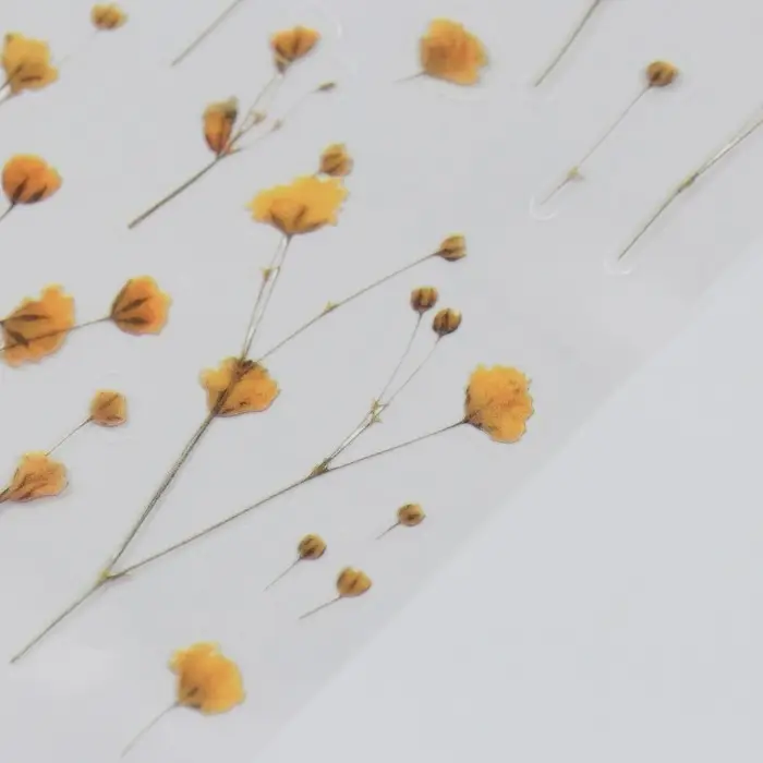 Наклейки для творчества пластик "Гипсофила" 21х10,5 см