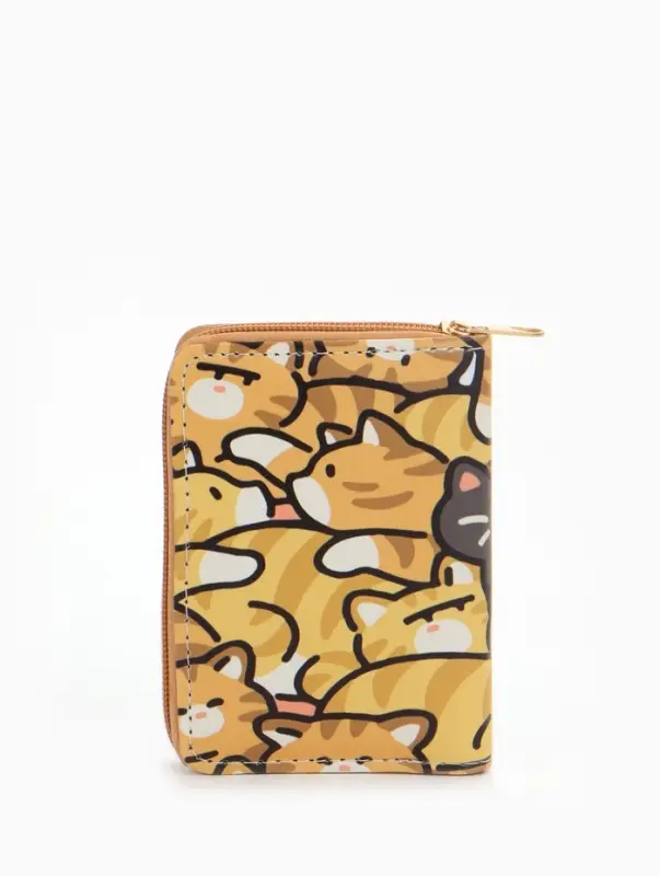 Кошелёк на молнии &laquo;Выбражулька&raquo;, цвет рыжий