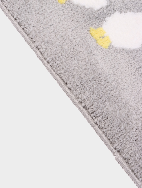 Коврик Доляна «Гуси», 40×60 см, микрофибра, серый Коврик Доляна «Гуси», 40×60 см, микрофибра, серый