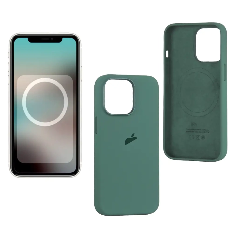 Чехол iPh 13 Pro Silicon Case 100% ORG Eucalyptus Чехол iPh 13 Pro Silicon Case 100% ORG Eucalyptus