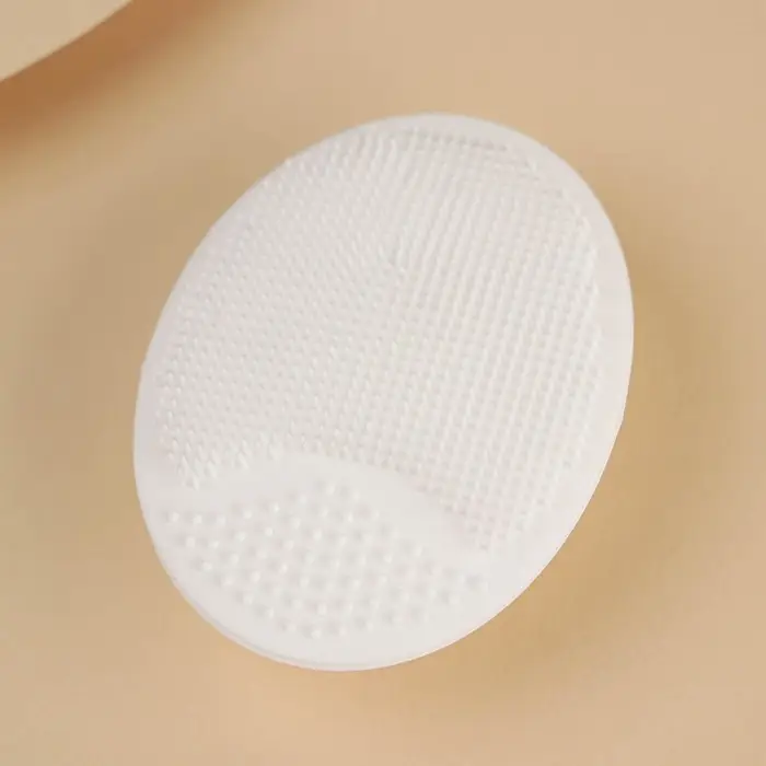 Массажер для лица, спонж для умывания, «Время заботы о себе», 10.5 х 15 см