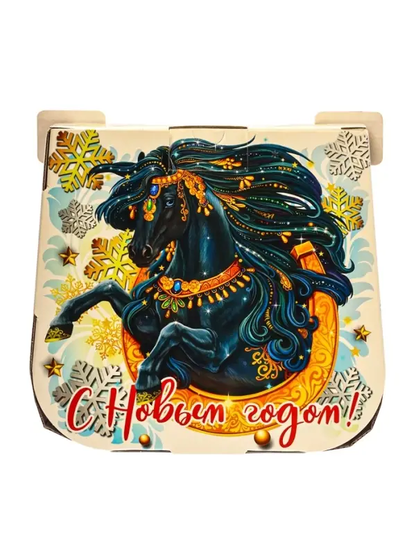 Подарок в картонной упаковке ПОДКОВА БЕЛАЯ 1000 гр