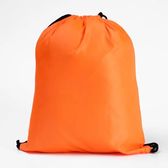 Мешок для обуви 420&times;340 мм, Calligrata &laquo;Стандарт&raquo;, (мягкий полиэстер, плотность 210 D), оранжевый