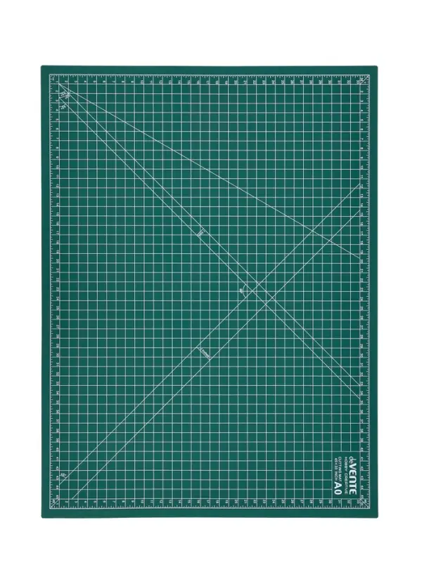 Коврик для резки макетный A0 (122 х 91см) deVENTE, непрорезаемый, диаметр 3 мм, двусторонний 3-слойный