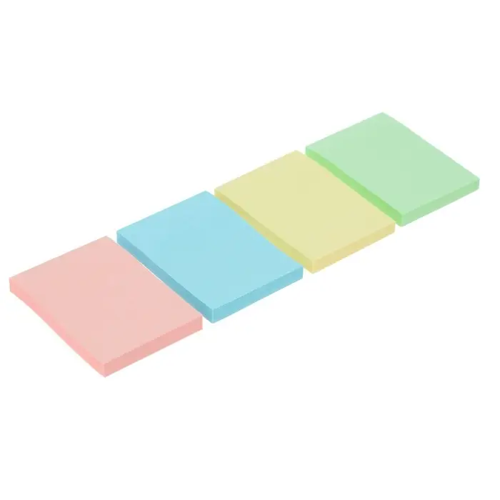 Набор блоков с липким краем, 38&times;51 мм, 4 по 50 листов