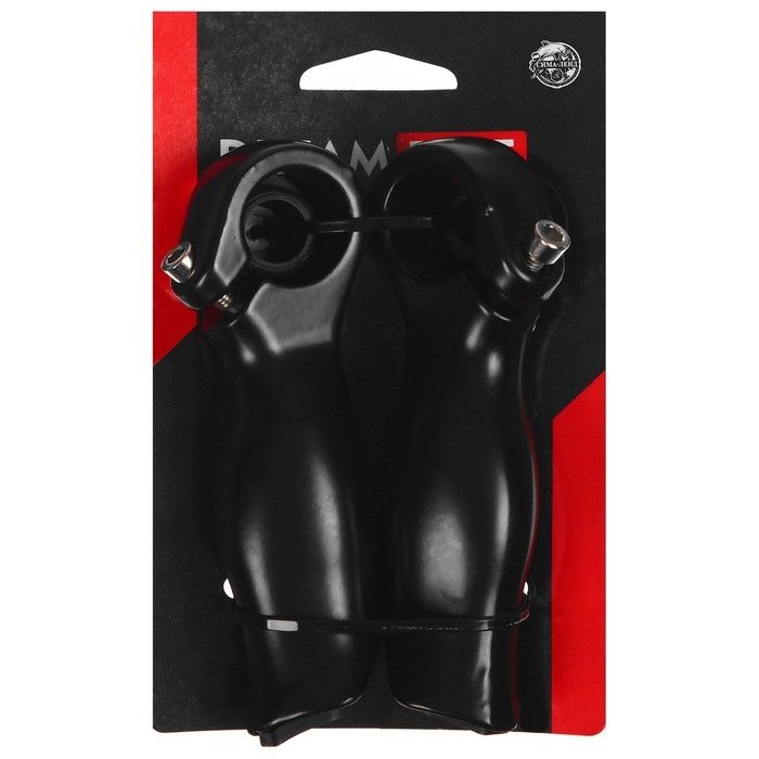 Рога на руль Dream Bike, K-14, алюминиевые, цвет чёрный Рога на руль Dream Bike, K-14, алюминиевые, цвет чёрный