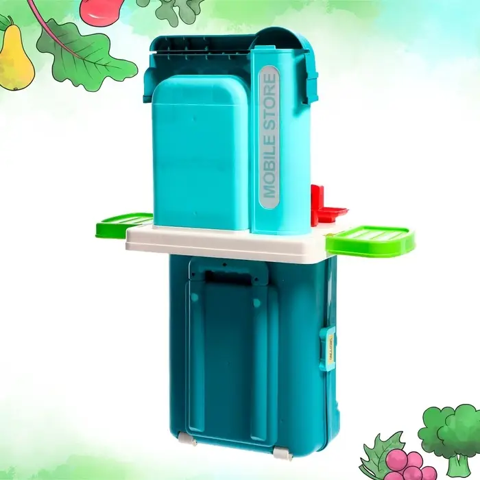 Игровой набор «Магазин» в чемоданчике, с аксессуарами Игровой набор «Магазин» в чемоданчике, с аксессуарами