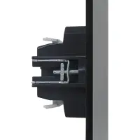 FORTE&PIANO Выключатель 1-клавишный 10А FP501 сталь IEK