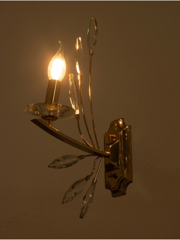 Бра "Барселона" 1хЕ14 40Вт золото