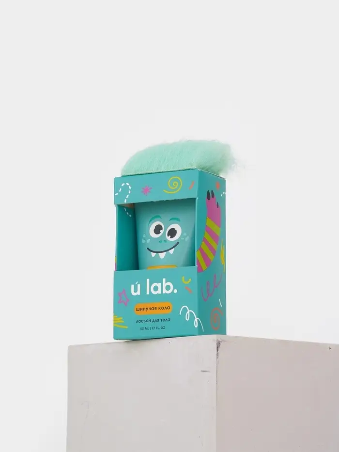 Лосьон для тела детский «Монстрики», аромат шипучая кола, ULAB Лосьон для тела детский «Монстрики», аромат шипучая кола, ULAB