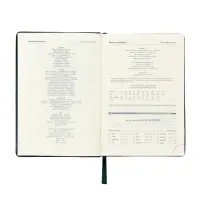 Ежедневник датированный Calligrata, А5, 2026, твёрдая обложка из искусственной кожи &laquo;Небраска&raquo;, 168 листов, зелёный