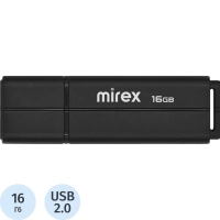 Флеш-память Mirex USB LINE BLACK 16Gb (13600-FMULBK16 )